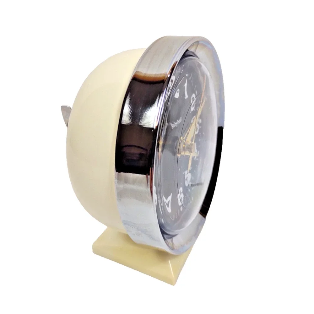 Vintage Baby Bell Wind Up Alarm Clock Classic Analog Time Piece 60’s Mint Works - Picture 4 of 7